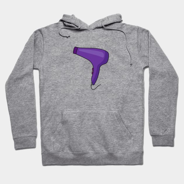 Hair Salon Hair Dryer Hoodie by THP Creative